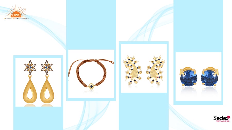 Wholesale Zircon Blue Sapphire Jewelry - Affordable Luxury at your Fingertips!